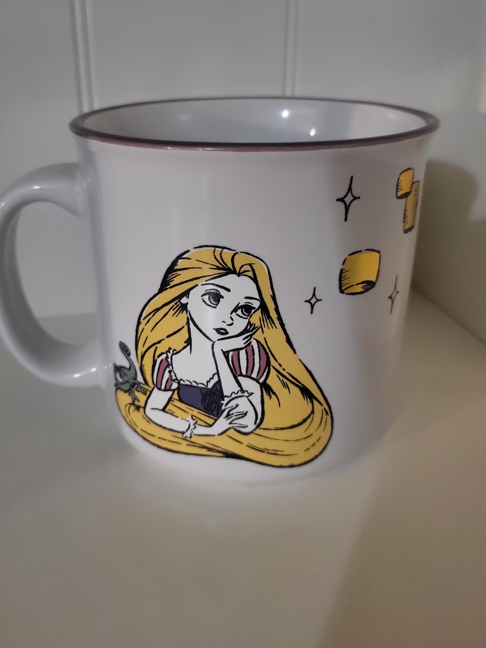 Disney Princess - Rapunzel White Mug - 20oz